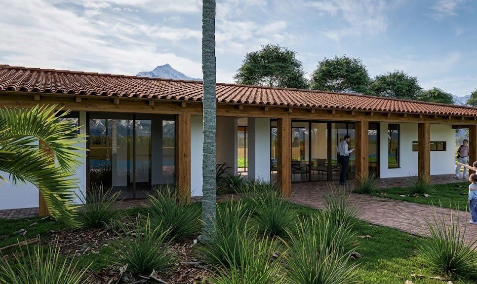 Casa estilo hacienda