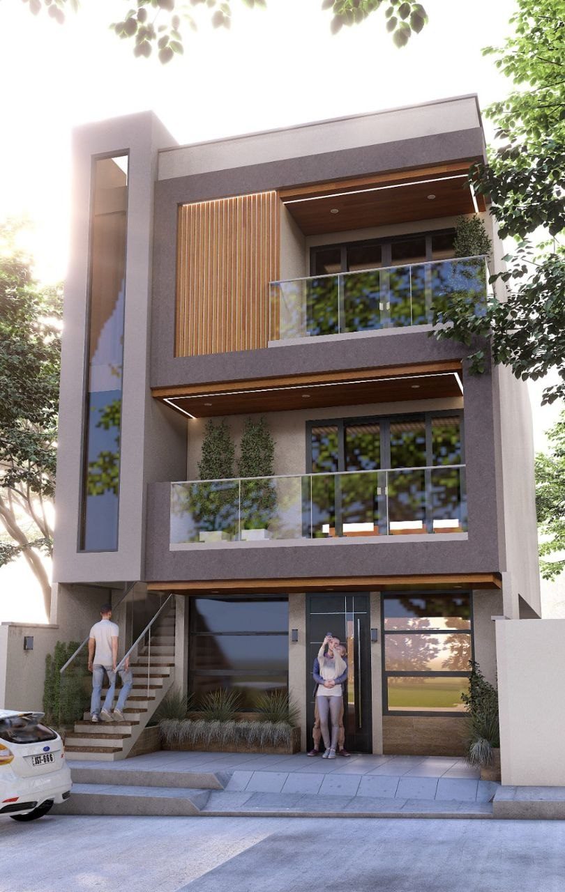 Vivienda de diseño vertical